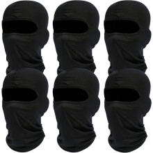 Neck Gaiter Balaclava UV Protection Breathable 6 Pcs