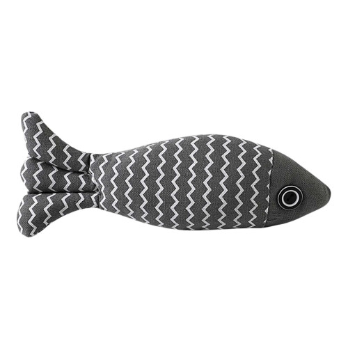 Catnip Fish Toy for Cats Durable Interactive Kicker Toy 1 2