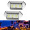 Éclairage de plaque d'immatriculation à LED blanche étanche CC 6-SMD 3