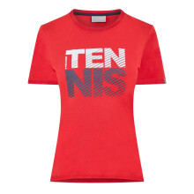 (10 UK, Red) Head Womens/Ladies Club Lisa Crew Neck T-Shirt