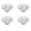 Stainless Steel Drain Pipe Filter Set 4PCS Extra Large 1