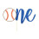 Baseball Party Cake Toppers Set 3 Pieces 2