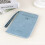 RFID Blocking Passport Holder Slim Zipper Wallet with ID 1