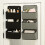 Hanging Storage Bag Gray 3-Tier Large Capacity 1