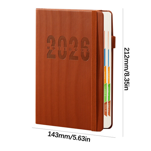 Planner Notesbog Hardcover Dotted 200 Ark 2