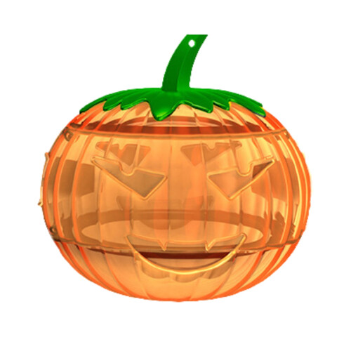 Διακόσμηση κολοκύθας για το Halloween με εντομοπαγίδα ξιδιού 1