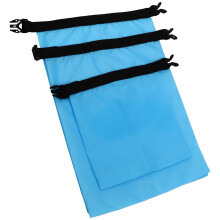 NICEXMAS waterproof nylon pouch sky blue 3pcs