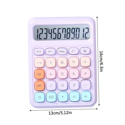 Dopaminberegner Videnskabelig Computer 12-cifret LCD Dual 2