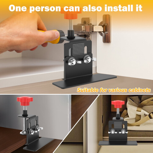 Carbon Steel Cabinet Hardware Jig 2 Sets Rust Resistant 1