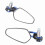 Aluminum Bar End Rearview Mirrors 7/8 inch 360 Adjustable 4