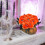 Halloween Eyeball Silk Roses Gothic Bush 10szt 4