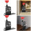 Carbon Steel Cabinet Hardware Jig 2 Sets Rust Resistant 6