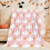 Couverture d'Halloween en flanelle rose 75 x 100 cm 6