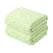Cotton Hand Towels Set of 2 14 x 30 inches Green