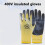 Insulating Gloves 400V Rubber Electrician Work Gloves 1 Pair 4
