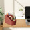 EGYMEN Desk Caddy Compact Storage Tray Red 6