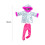Doll Down Jacket Set for 18 Inch Dolls 4 Pieces 8