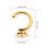 Clear Curtain Tie Backs Alloy Wall-Mounted Holdbacks 2 PCS 3