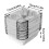 Aluminum Foil Baking Pans Rectangular 50-Pack 1