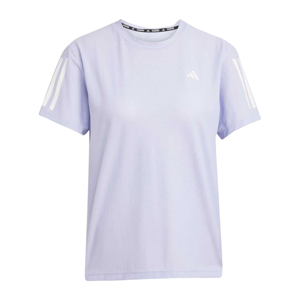 Adidas (16 Uk, Violet) Womens/Ladies Own The Run T-Shirt