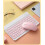 Bluetooth Keyboard and Mouse Combo Rechargeable Wireless Set 1