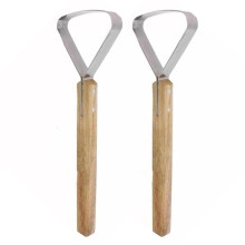 Stainless Steel Leather Fleshing Tool 1 Piece
