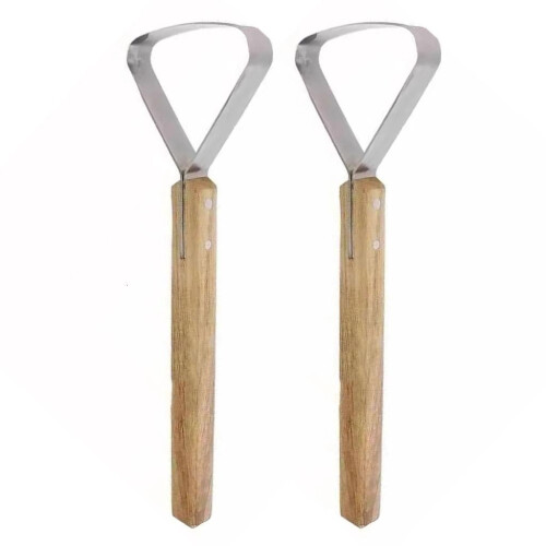 Stainless Steel Leather Fleshing Tool 1 Piece