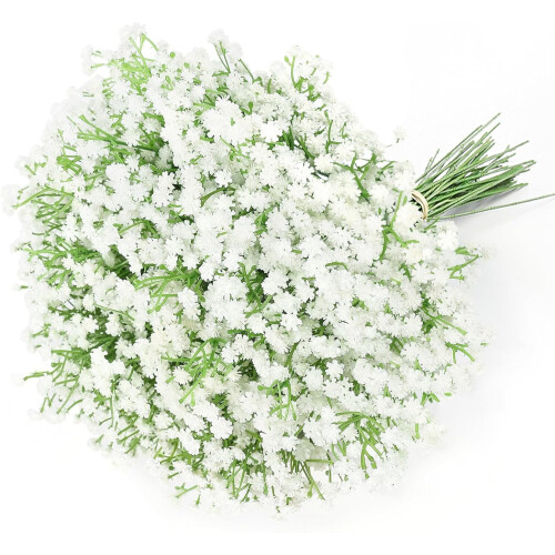White Gypsophila Bouquets Artificial Flowers 10 PCS
