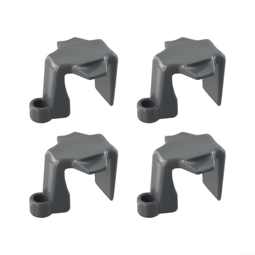 Pontoon Boat Square Rail Fender Clips ABS 4 Pack
