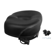 Electric Bike Saddle PU Leather Breathable Hollow Seat
