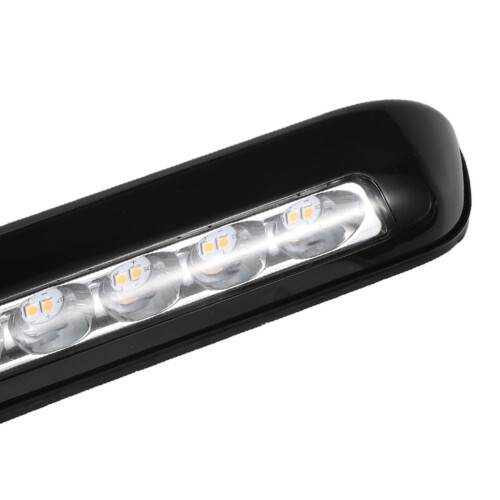 LED RV Exterior Light Black Durable Waterproof 12V 2
