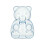 Bear Candy Container Clear Plastic Gift Box 12-Piece 1