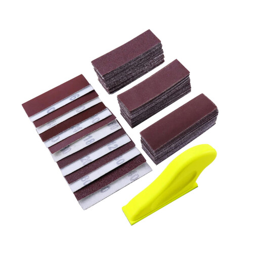Hand Sander Kit Micro Sander Block Mini Detail Finger 121