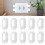 Plastic Outlet Box Extenders Heat-Proof Lightweight 10PCS 8