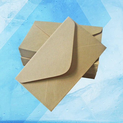 Kraft Paper Envelopes Khaki Brown 40 Pcs 2