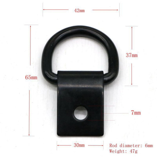Heavy Duty D-Ring Tie Down Anchors 4PCS