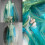 Organza Fabric Metallic Gradient 50x140cm 2