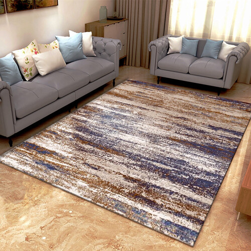 DODOING Abstract Polyester Rug Indoor Outdoor 5x7 ft
