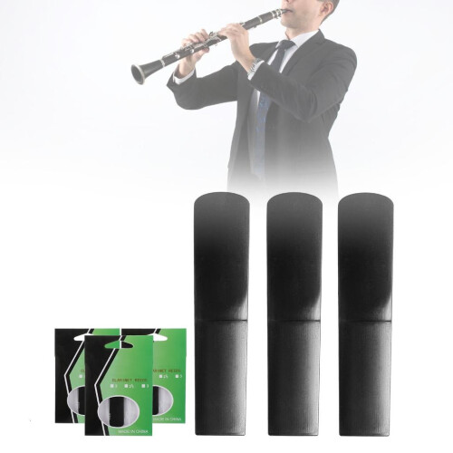 Clarinet Reed Set Strength 1.5 2.0 2.5 Resin 3 Pieces 2