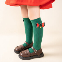 Toddler Knee-High Cotton Socks Crew Style