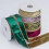 Festband Polyester Sammet Vinröd Guld 2,5 cm 2