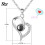925 Sterling Silver Jag Älskar Dig Halsband 100Languages 6