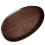 Plateau de service ovale en bois marron (1 pièce) 3