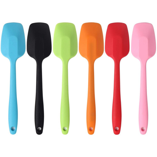 Silikonspatel värmebeständig non-stick 6 st 2