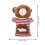 MUSEYA Fantoche de Urso Marrom Claro 1 Conjunto 2