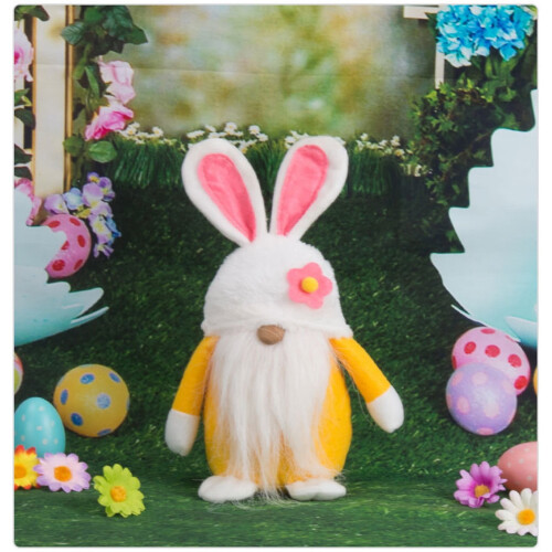 Easter Bunny Gnome Plush Decor 1pc 9.87.1 Inch
