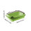 Large Cats Litter Box 14x11x5" Corner Design with 2