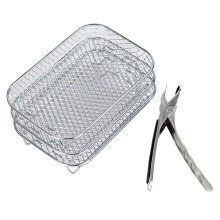 Fryer Basket for Toaster Oven Replacement White