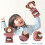 MUSEYA Fantoche de Urso Marrom Claro 1 Conjunto 3