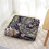 Tapete de Meditação Boho Paisley Quadrado 22x22 polegadas 3